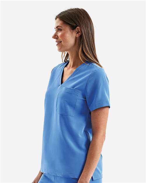Onna Women's Limitless V-Neck Stretch Scrub Top NN300