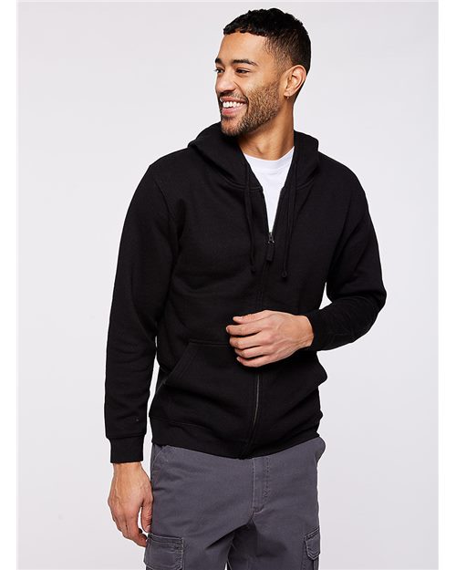 LAT Unisex Full-Zip Hoodie Sweatshirt 6927