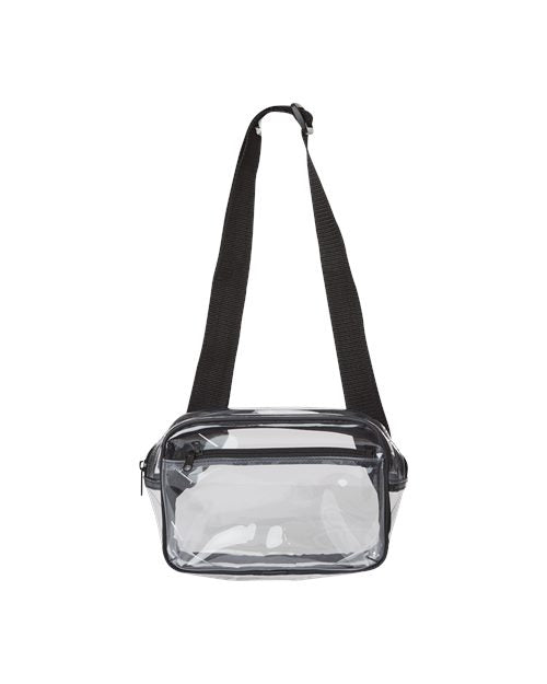Liberty Bags Clear Stadium 2-Pocket Fanny Pack/Crossbody Bag 5778