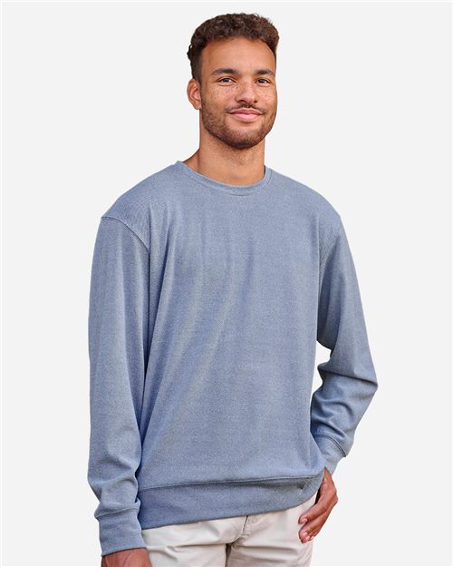 J. America Unisex Element Fleece Crewneck Sweatshirt 8761