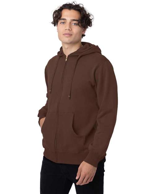 econscious Unisex Heritage Full-Zip Hooded Sweatshirt EC5650