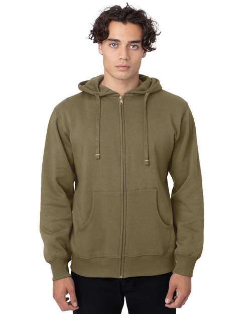 econscious Unisex Heritage Full-Zip Hooded Sweatshirt EC5650