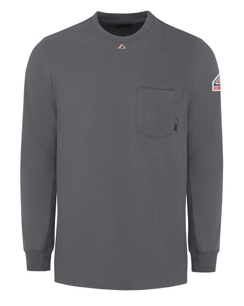 Bulwark Men's Tall Knit Long Sleeve T-Shirt SET2T