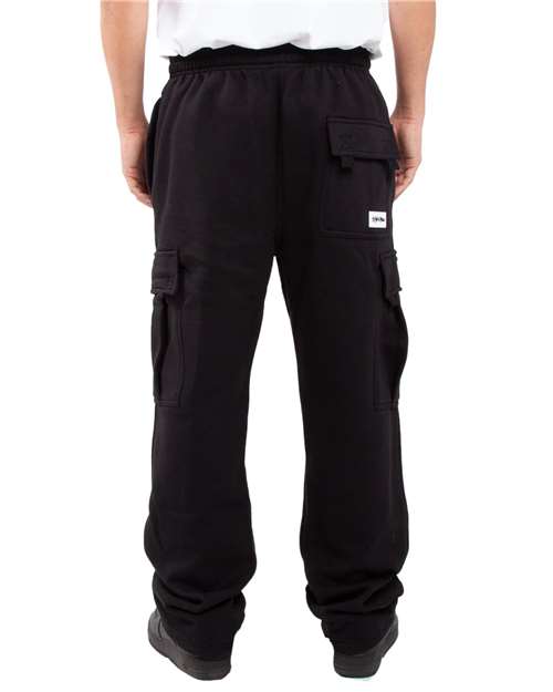 Shaka Wear Unisex Fleece Cargo Sweatpants SHFCP
