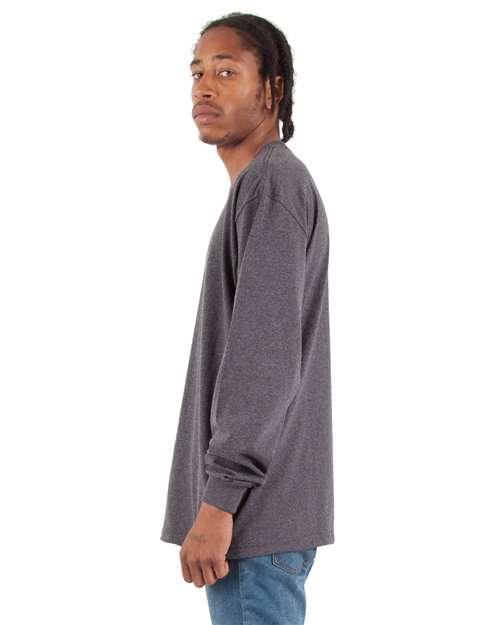 Shaka Wear Unisex Max Heavyweight Long Sleeve Tee SHMHLS
