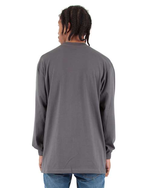 Shaka Wear Unisex Max Heavyweight Long Sleeve Tee SHMHLS