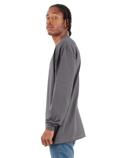 Shaka Wear Unisex Max Heavyweight Long Sleeve Tee SHMHLS