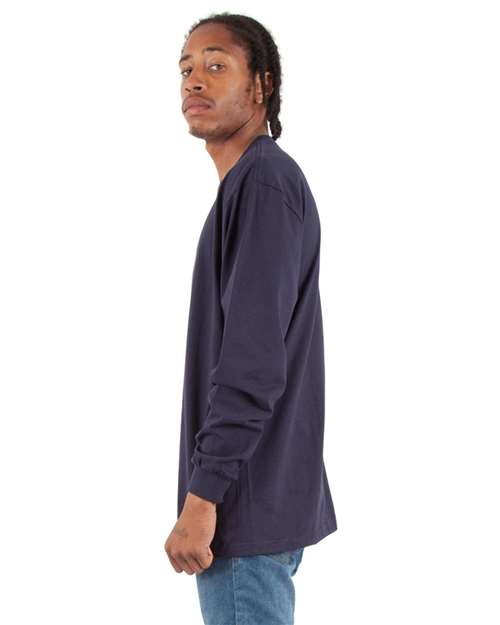 Shaka Wear Unisex Max Heavyweight Long Sleeve Tee SHMHLS