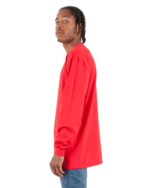 Shaka Wear Unisex Max Heavyweight Long Sleeve Tee SHMHLS