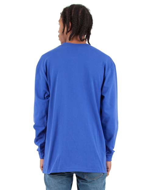 Shaka Wear Unisex Max Heavyweight Long Sleeve Tee SHMHLS