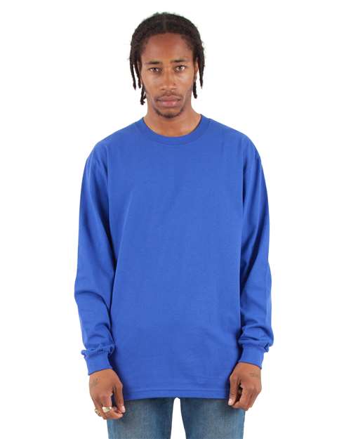 Shaka Wear Unisex Max Heavyweight Long Sleeve Tee SHMHLS
