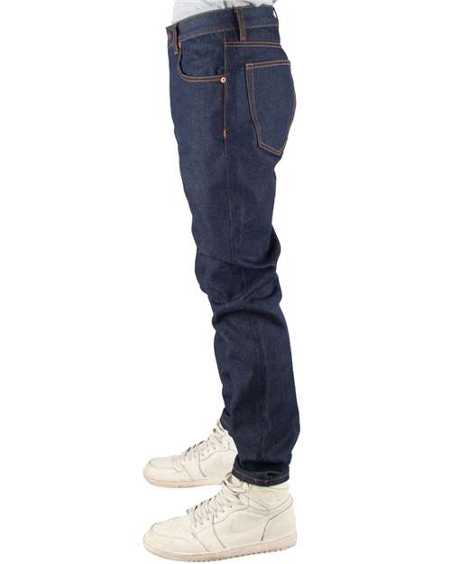 Shaka Wear Unisex Denim Straight-Leg Jeans SHRDJ