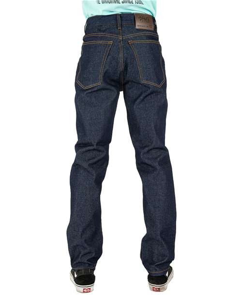 Shaka Wear Unisex Denim Straight-Leg Jeans SHRDJ
