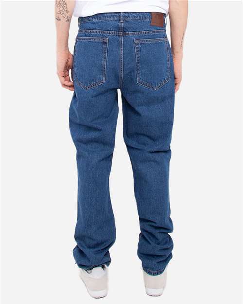 Shaka Wear Unisex Denim Straight-Leg Jeans SHRDJ
