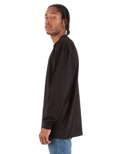 Shaka Wear Unisex Tall Max Heavyweight Long Sleeve Tee SHMHLST
