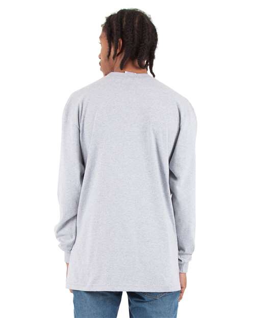 Shaka Wear Unisex Tall Max Heavyweight Long Sleeve Tee SHMHLST