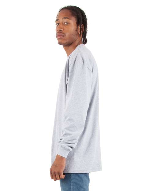 Shaka Wear Unisex Tall Max Heavyweight Long Sleeve Tee SHMHLST