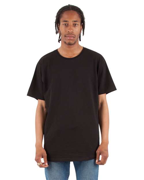 Shaka Wear Unisex Curved Hem Long Tee SHCLT
