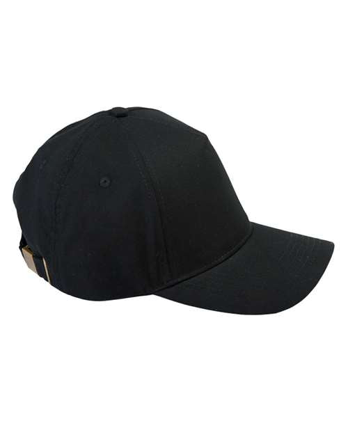Big Accessories Five-Panel Brushed Twill Cap BX034