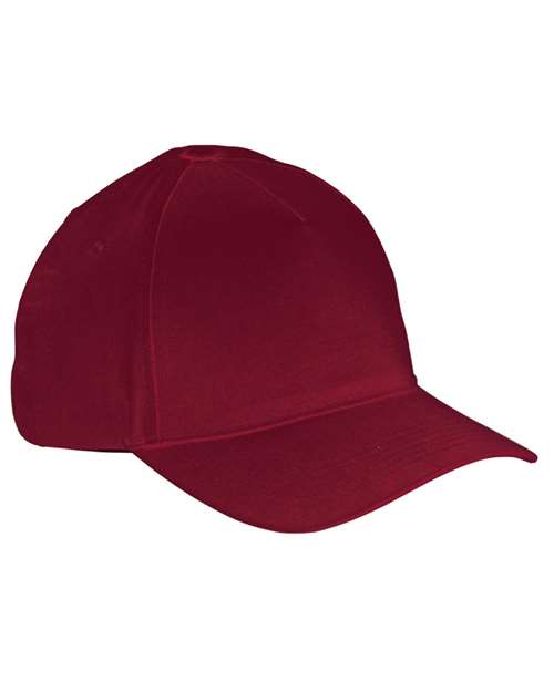 Big Accessories Five-Panel Brushed Twill Cap BX034