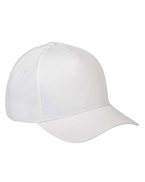 Big Accessories Five-Panel Brushed Twill Cap BX034