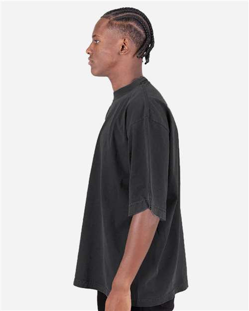 Shaka Wear Unisex Max Heavyweight Garment-Dyed Drop Shoulder Tee SHGDD