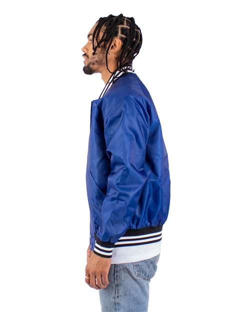 Shaka Wear Unisex Varsity Bomber Jacket SHVBJ