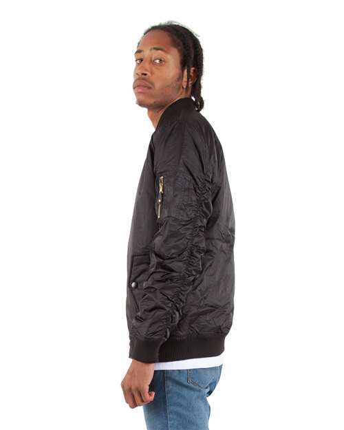 Shaka Wear Unisex Bomber Jacket SHBJ