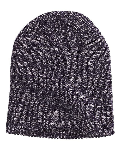 Big Accessories Ribbed Marled Beanie BA524