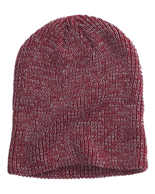 Big Accessories Ribbed Marled Beanie BA524