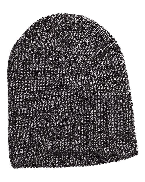 Big Accessories Ribbed Marled Beanie BA524