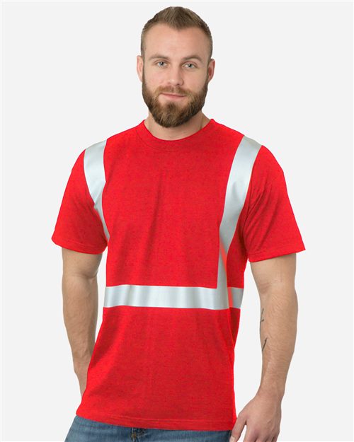 Bayside Unisex USA-Made 50/50 High Visibility T-Shirt 3752