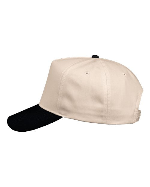 Valucap Five-Panel Twill Cap 8869