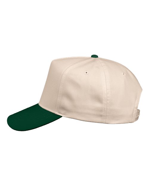 Valucap Five-Panel Twill Cap 8869