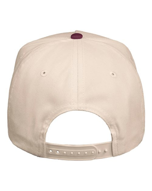 Valucap Five-Panel Twill Cap 8869