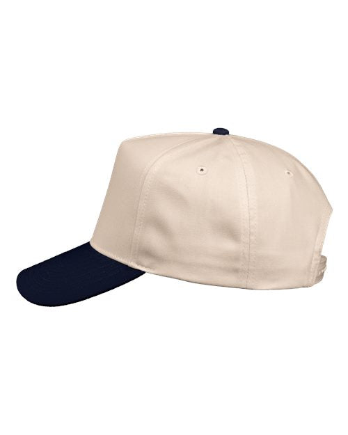 Valucap Five-Panel Twill Cap 8869