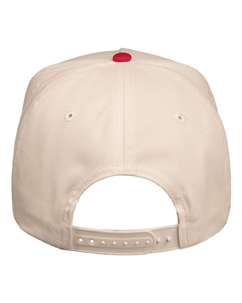 Valucap Five-Panel Twill Cap 8869