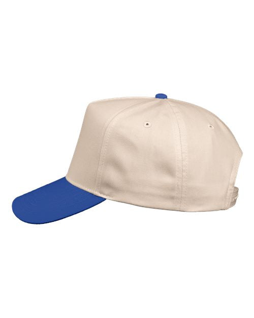 Valucap Five-Panel Twill Cap 8869