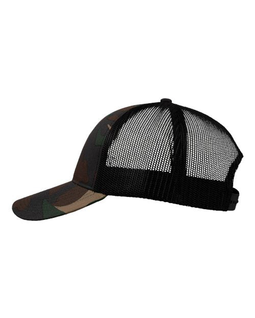 Valucap Mesh-Back Twill Trucker Cap VC400
