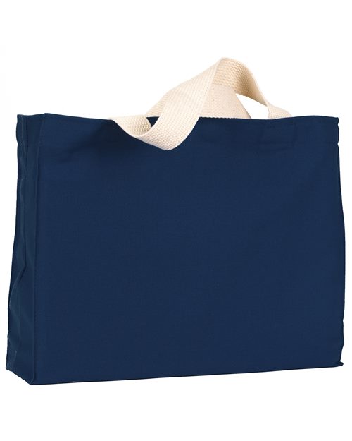 Bayside USA-Made Canvas Medium Gusset Tote Bag BA750
