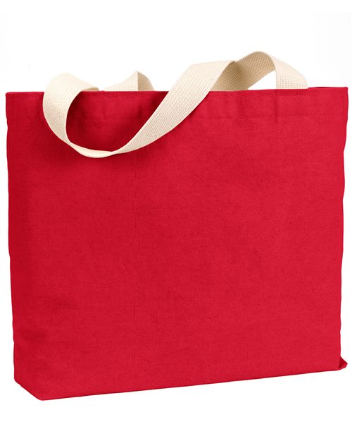 Bayside USA-Made Canvas Jumbo Tote Bag BS600