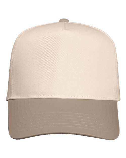 Valucap Five-Panel Twill Cap 8869
