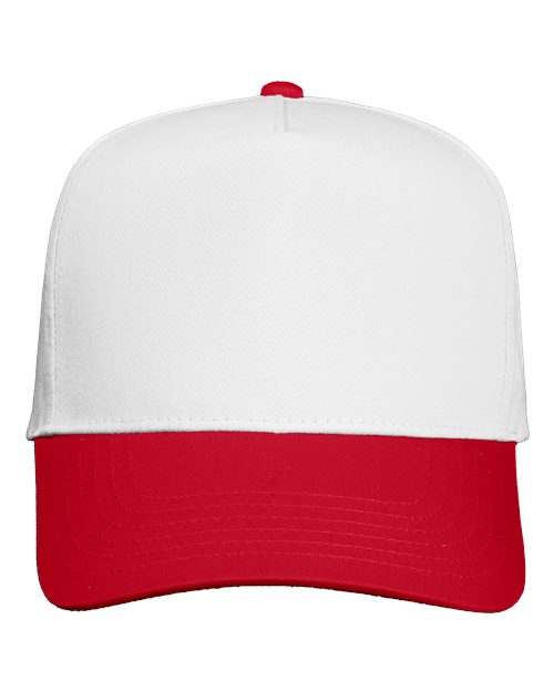 Valucap Five-Panel Twill Cap 8869