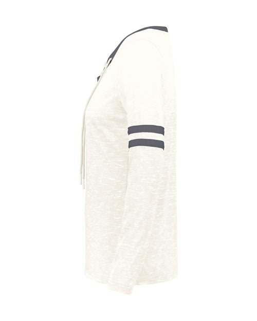 Holloway Women's Eco Revive™ Monterey Long Sleeve V-Neck T-Shirt 223246