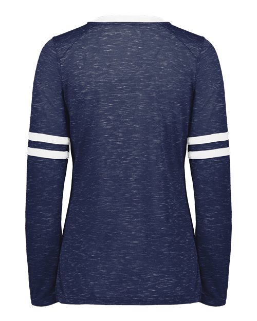 Holloway Women's Eco Revive™ Monterey Long Sleeve V-Neck T-Shirt 223246