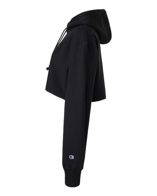 Champion Women's Reverse Weave® Hooded Cropped Sweatshirt RW01W