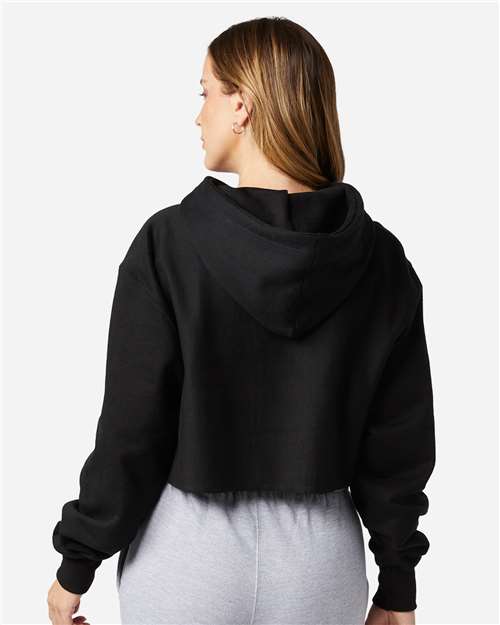 Champion Women's Reverse Weave® Hooded Cropped Sweatshirt RW01W