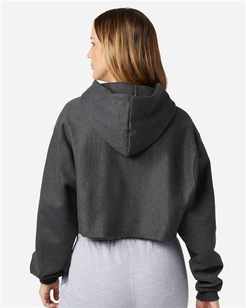 Champion Women's Reverse Weave® Hooded Cropped Sweatshirt RW01W