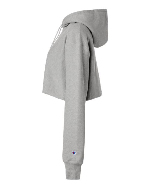 Champion Women's Reverse Weave® Hooded Cropped Sweatshirt RW01W