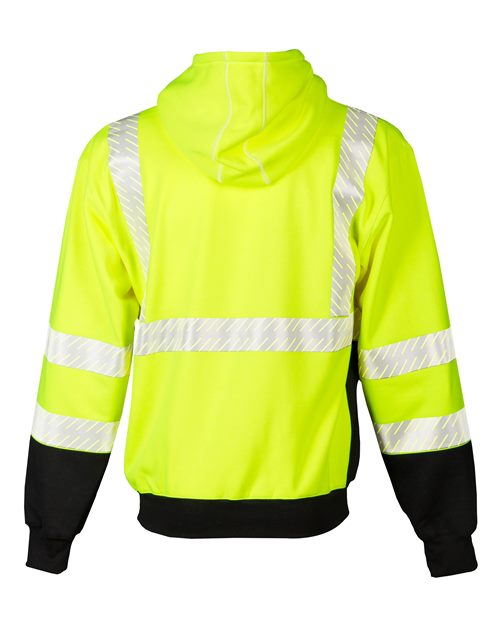 Kishigo Unisex FR Full-Zip Hooded Sweatshirt F507